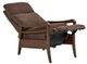 Best® Home Furnishings Customizable Ryberson Fabric Power High Leg Recliner with Espresso Legs-4