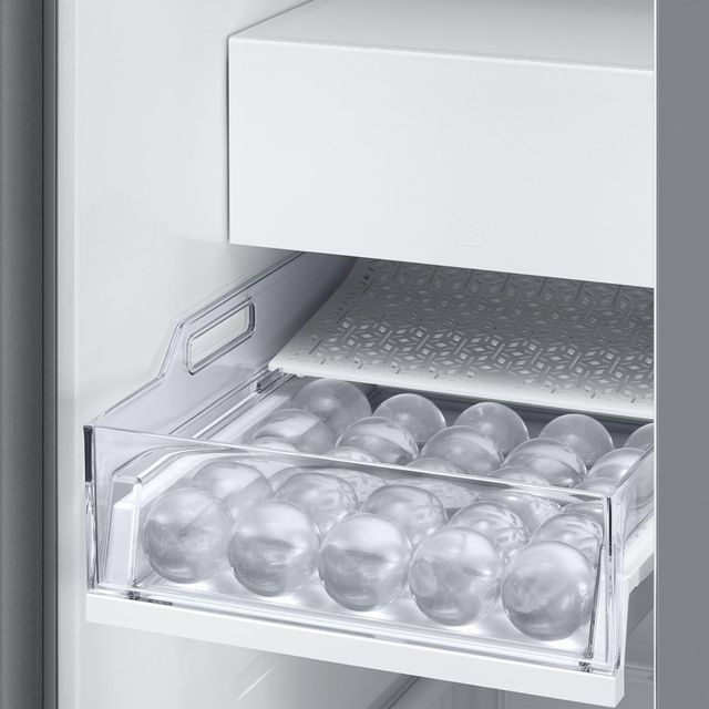 Samsung Bespoke AI 36" 27.4 Cu. Ft. Fingerprint Resistant Stainless Steel Side-by-Side Refrigerator with Sphere Ice™-2