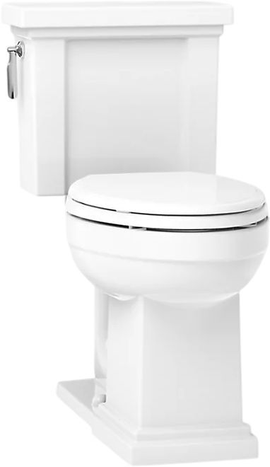 KOHLER® Tresham® White 2-Piece Elongated Toilet, 1.28 Gpf-0
