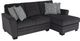 Dynasty Furniture 1811 2-Piece Tobacco Right-Arm Facing Sectional and Chaise-0