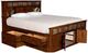 Sunny Designs™ Santa Fe Eastern King Storage Panel Bed-1