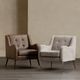 Crestview Collection Williams Black/Brown Accent Chair-3