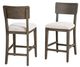 Furniture of America® Vellara Dark Walnut Wood Top Counter Table-2