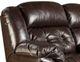 HomeStretch Cheyenne Whiskey Power Reclining Loveseat with Console-1