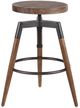 Olliix by INK+IVY Brown Frazier Adjustable Counter Stool-1