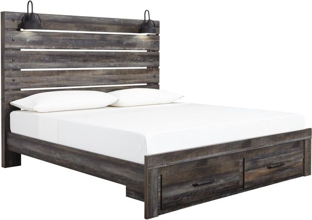 Signature Design by Ashley® Drystan 6-Piece Multi King Panel Bed Set-1
