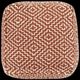 Signature Design by Ashley® Brynnsen Ivory/Rust Pouf-2