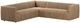 Four Hands Augustine 3-Piece Leather 105" L-Shape Sectional -0