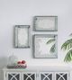 A & B Home Violet 2-Piece Champagne Mirrored Rectangular Tray Set-4