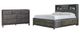 Signature Design by Ashley® Caitbrook 2-Piece Gray Queen Storage Bed Set-0