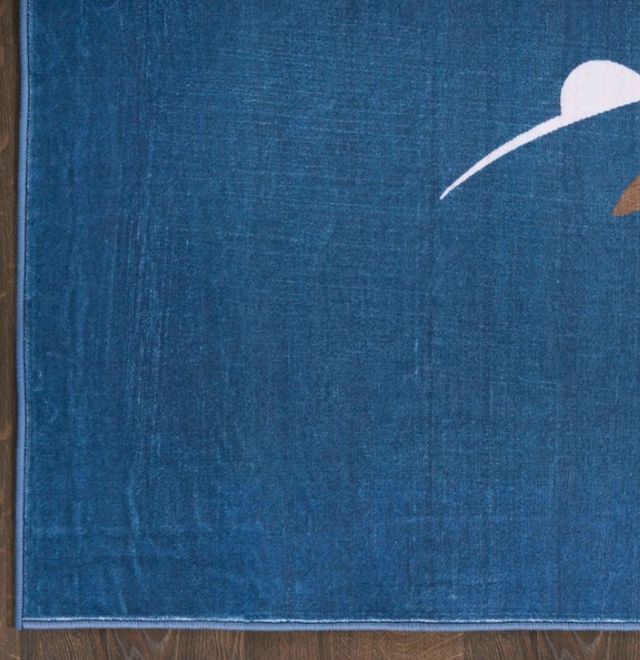 Nourison Home™ Imagination IMA23 Blue 5'x7' Kids Area Rug-2