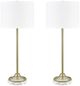 Crestview Collection Azriel 2-Piece Gold Buffet Lamp Set-0