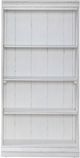 Liberty Furniture Magnolia Manor 4-Piece Antique White Wall Bookcase-3