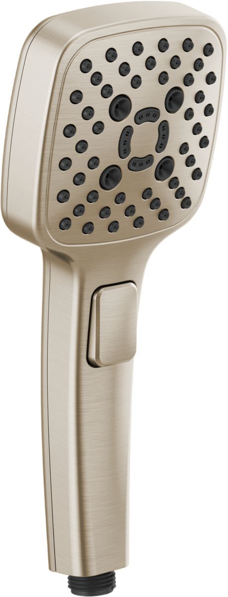 Brizo Essential™ Brilliance® Brushed Nickel Linear Square Multi-Function Hand Shower-0