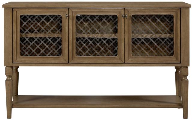 Bernards Tarrington Almond Mesh Door Server-2