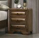Furniture of America® Caerwys 4-Piece Brown/Light Gray Queen Bedroom Set-2