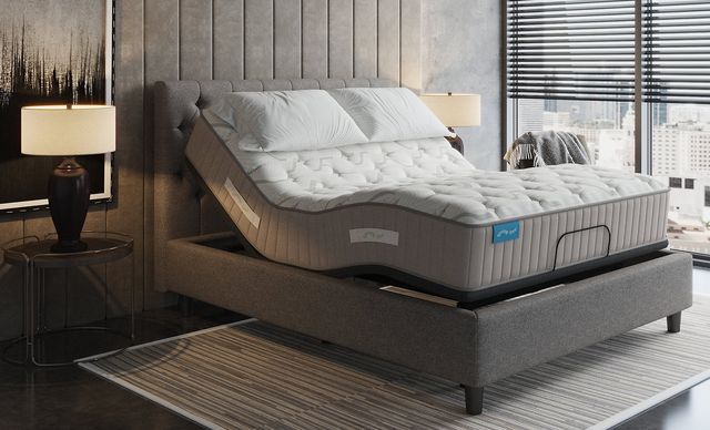 Sherwood® Bedding Spring Free™ Approachable 12" Latex Firm Tight Top Twin XL Mattress-1