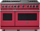 Viking® 7 Series 48" Valentine Pro Style Dual Fuel Range-0