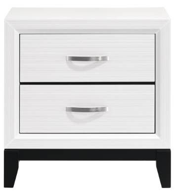 Homelegance® Davi 5-Piece White Queen Bedroom Set-2