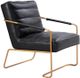 Zuo® Modern Dallas Vintage Black Accent Stationary Chair-0