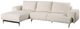 Furniture of America® Baerum Linen White Sectional with Left Chaise-0