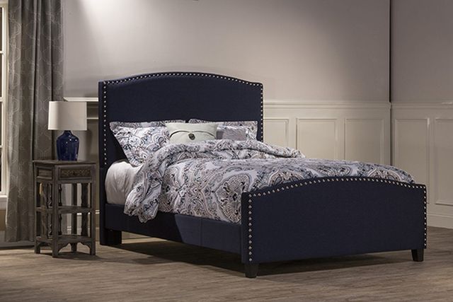 HH2 Home Kerstein Navy Linen King Headboard-2