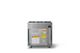 Viking® 5 Series 36" Novembery Sky Pro Style Dual Fuel (LP) Range with Brushed Brass Trim-4