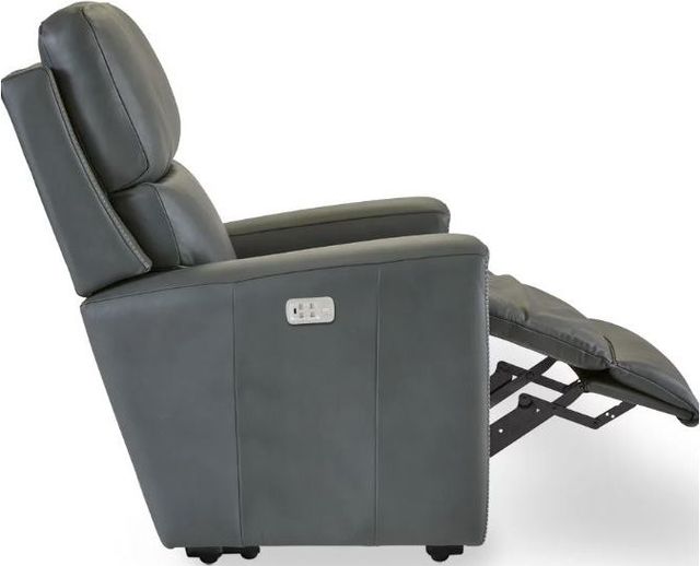 La-Z-Boy® Apollo Smoke Power Wall Recliner with Headrest and Lumbar-4