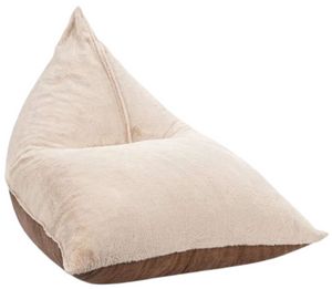 Classic Home Elle Teardrop Beige/Cognac Lounge Chair