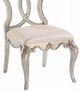 ACME Furniture Esteban 2-Piece Antique Champagne/Ivory Side Chair Set-4