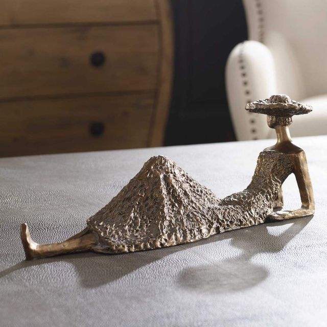 Uttermost® Summer Days Antiqued Bronze Sculpture-1