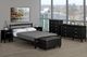 Titus Furniture Dark Espresso 39" Twin Platform Bed-1