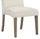 Fairfield® Customizable Entree Dining Pull Short Back Armless Stack Chair with Mica Legs-2
