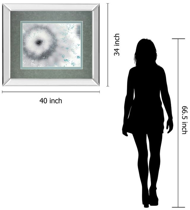 Classy Art Crystalline by Marvin Pelkey Mirror Framed Wall Art-2