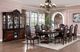 Furniture of America® Picardy Brown Cherry Hutch and Buffet Set-4