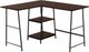 Monarch Specialties Inc. Espresso L-Shaped Desk-0