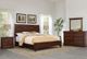 Vaughan-Bassett Vista Warm Cherry King Sleigh Bed -2