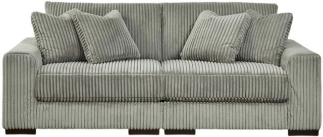 Signature Design by Ashley® Lindyn 2-Piece Fog Small Spaced Sectional