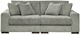 Signature Design by Ashley® Lindyn 2-Piece Fog Small Spaced Sectional-0