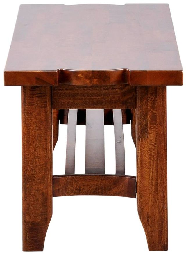 Napa Furniture Design Whistler Retreat Chestnut Dining Bench-1