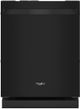Whirlpool® 24" Black Top Control Built In Dishwasher-0
