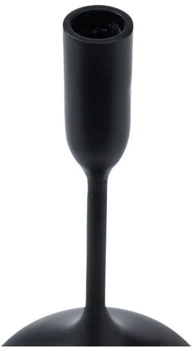 Renwil® Chambers 3-Piece Matte Black Candle Holder Set-1