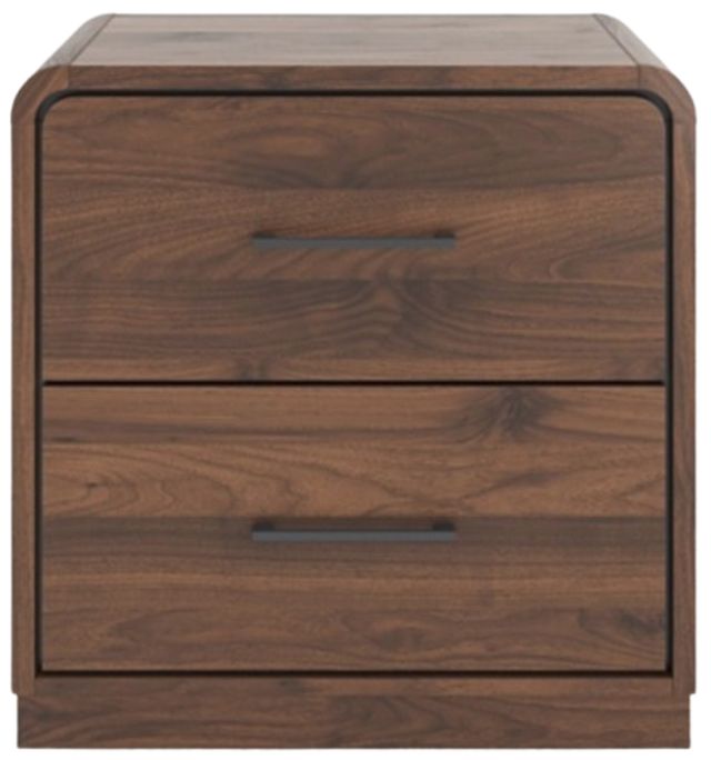 Signature Design by Ashley® Hollinaze Walnut Brown Nightstand-2