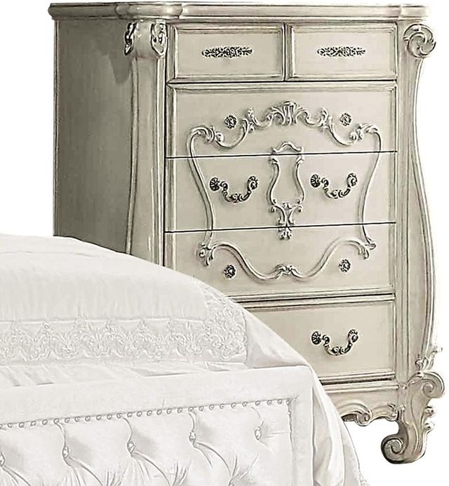 ACME Furniture Versailles Bone White Chest-2