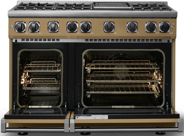 Viking® 7 Series 48'' Golden Hour Pro Style Gas Range with Griddle-1