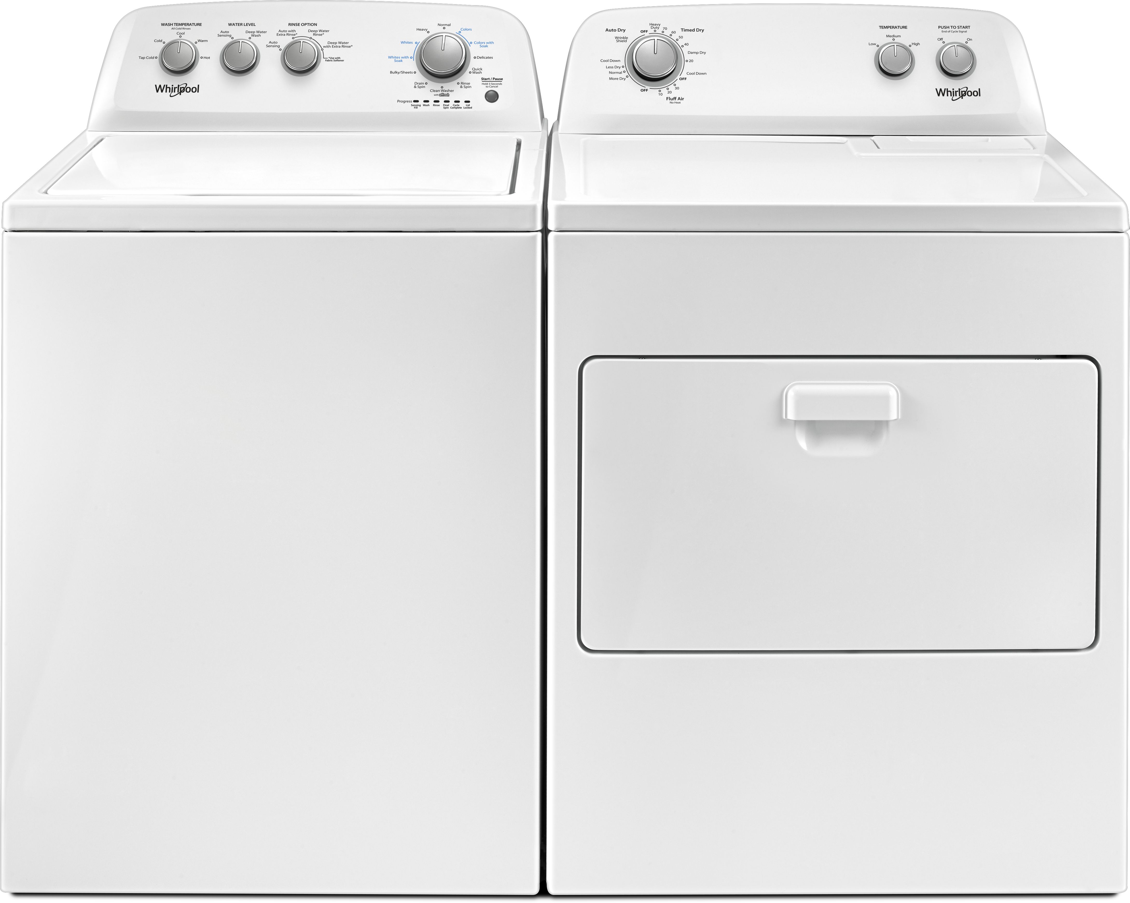 Whirlpool® 7.0 Cu. Ft. White Front Load Electric Dryer | Spencer's