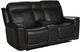 BarcaLounger© Burbank Matteo Smokey Gray Power Reclining Loveseat-2