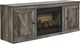 Signature Design by Ashley® Wynnlow Gray 60" TV Stand with Electric Infrared Fireplace Insert-0