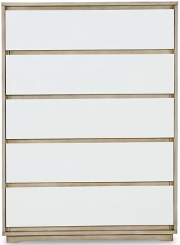 Signature Design by Ashley® Wendora Bisque/White Chest of Drawers-2