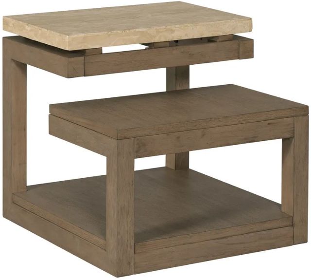 Hammary® Nash Sandy Beige/Brown End Table-0